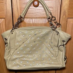 Tan charming charlie purse